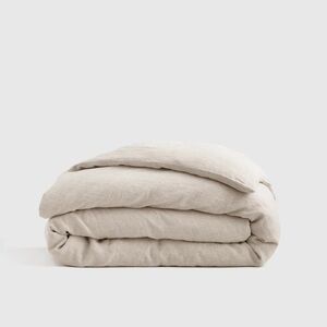 Quince European Linen Duvet Cover King/Cal King